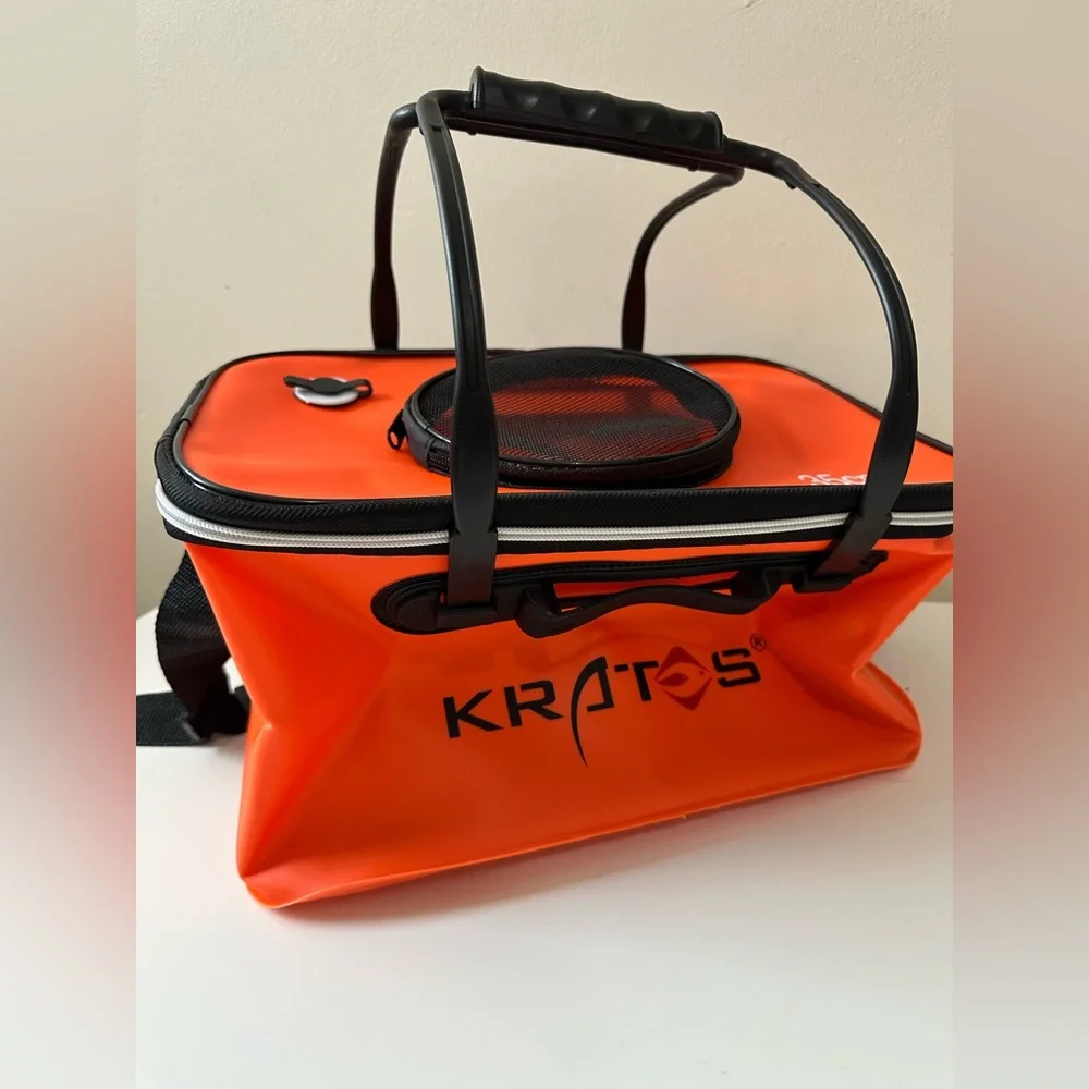 Daxin Portable Fishing Bag, EVA Fishing Water Bucket